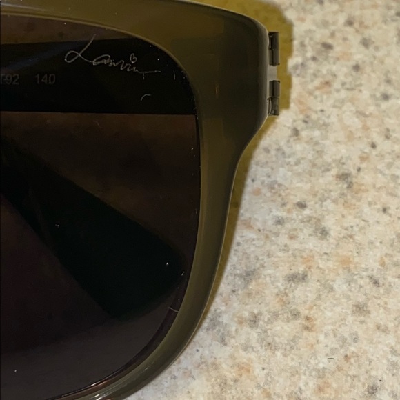 COPY - Lanvin Paris Olive SLN Wayfarer Sunglasses - Picture 7 of 11